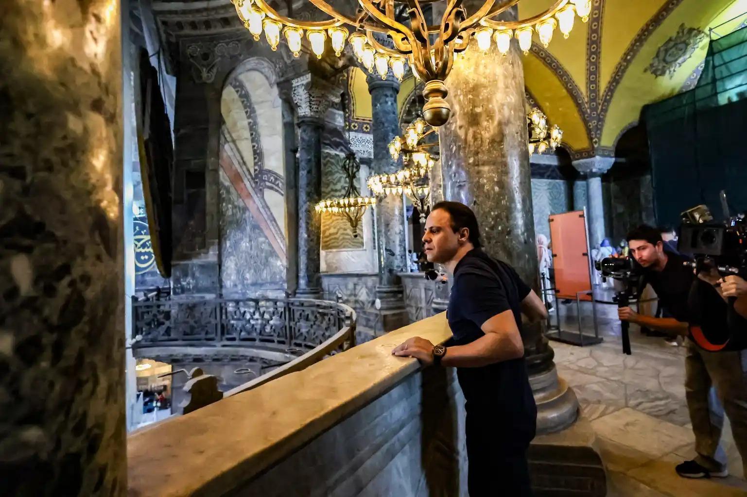 F1’in efsane pilotu Felipe Massa, İstanbul’un tarih ve gastronomisine hayran kaldı