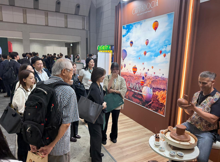 Kapadokya, Japonya Turizm Fuarı’nda ilgi gördü