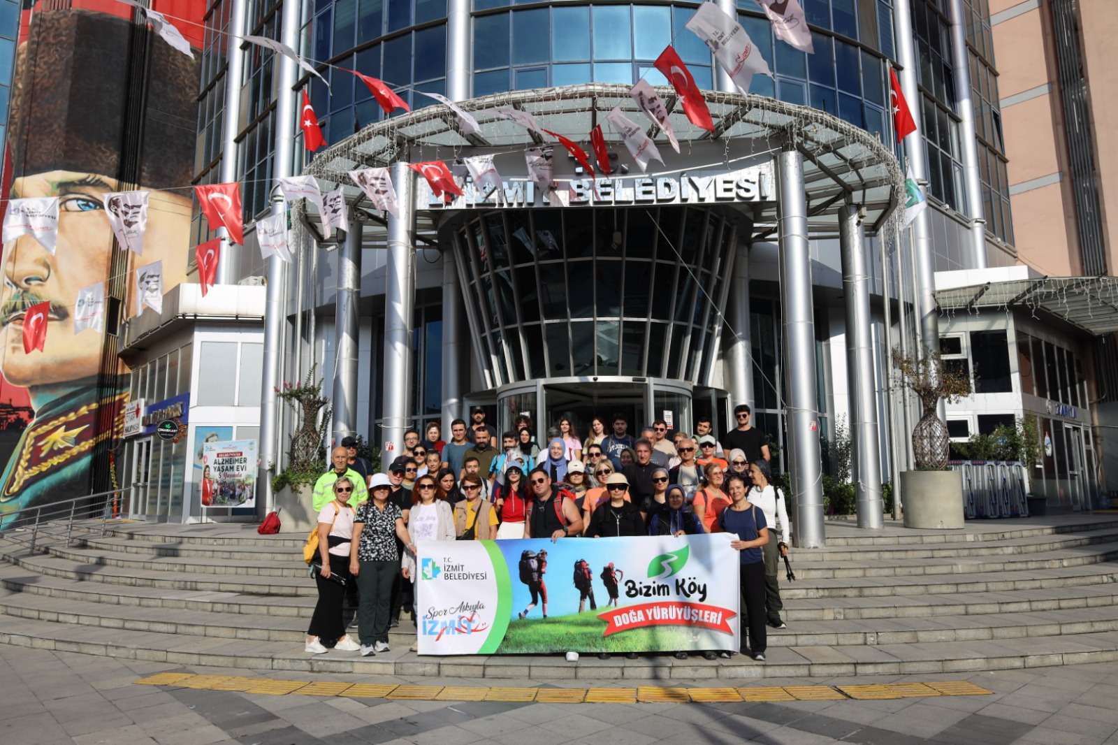 Bizim Köy Doğa Yürüyüşü Fethiye Mahallesi’nde gerçekleştirildi