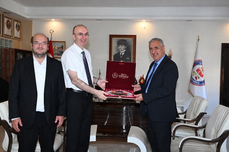 MASKİ’den Şehzadeler ve Yunusemre kaymakamlarına hayırlı olsun ziyareti