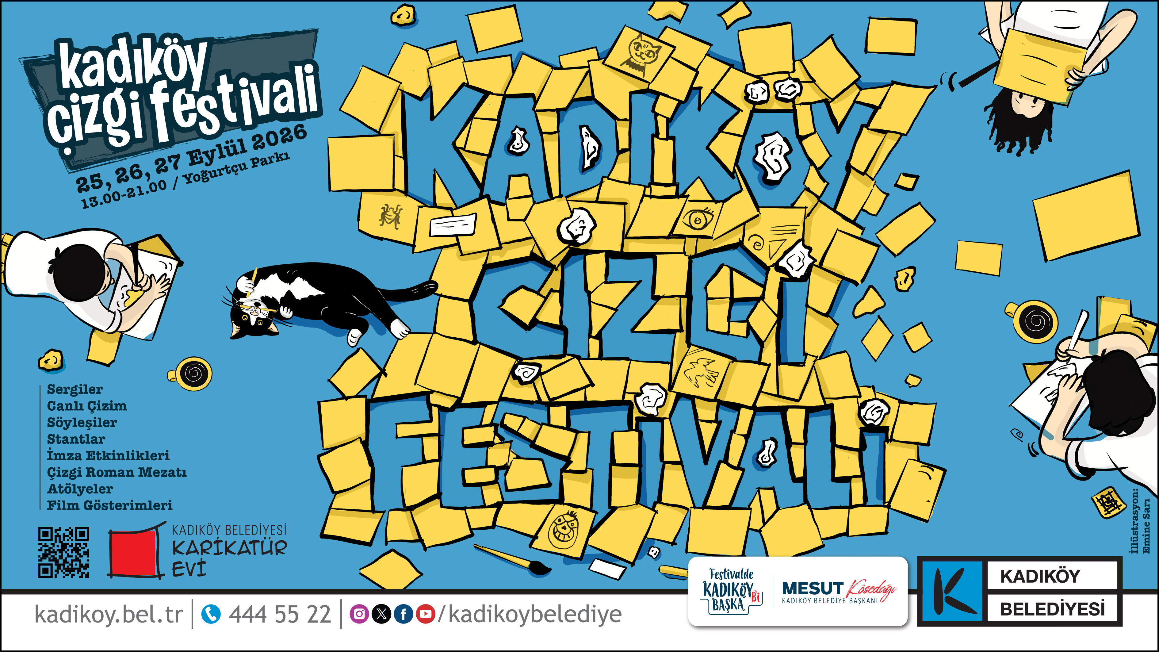 Kadıköy Çizgi Festivali 25 Eylül’de başlıyor