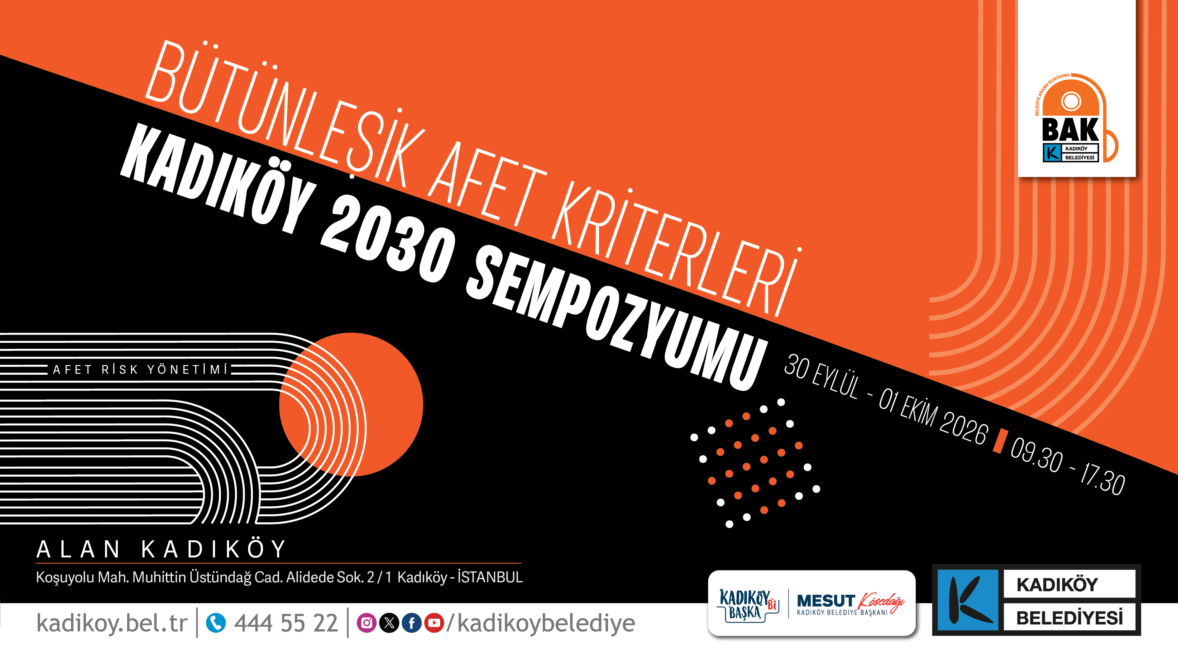 Kadıköy Belediyesi afetlere hazırlık sempozyumu düzenleyecek
