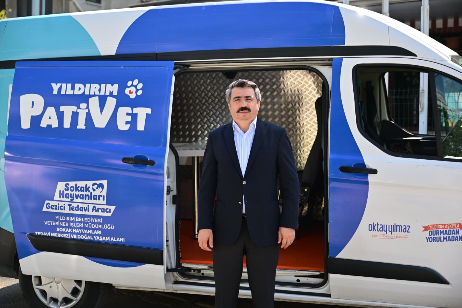 Yıldırım Belediyesi’nin PatiVet aracı bin 222 sahipsiz hayvana ulaştı