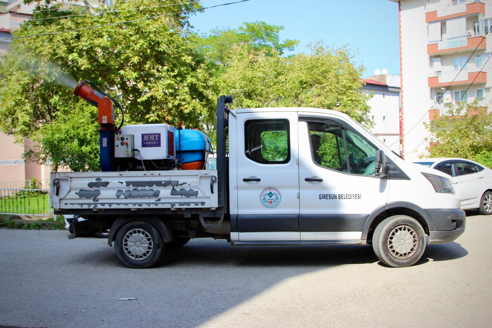 Giresun’da ilaçlama çalışmaları sonbaharda da sürüyor