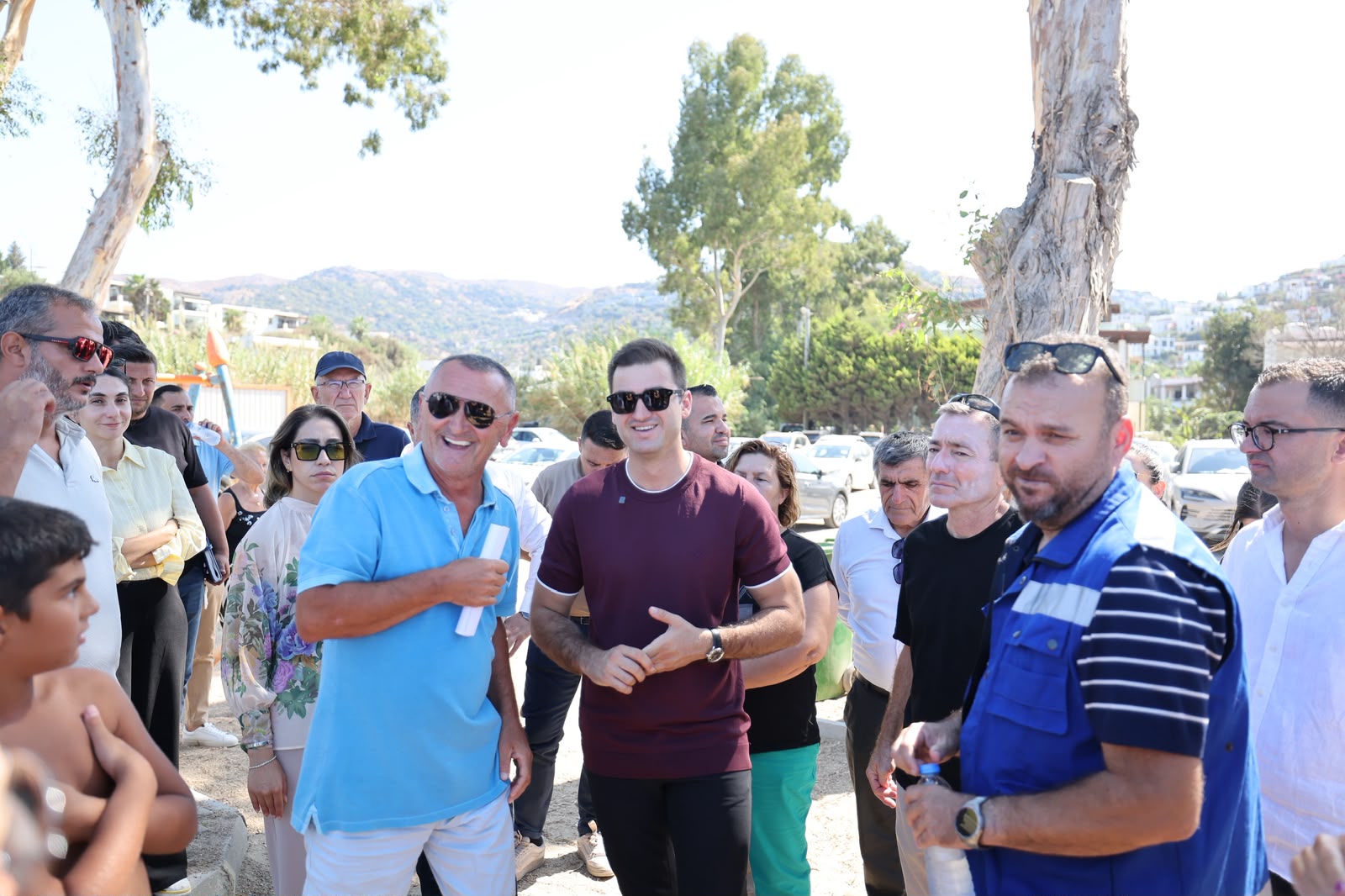 Bodrum Belediye Başkanı Mandalinci, Geriş Mahallesi’nde incelemelerde bulundu