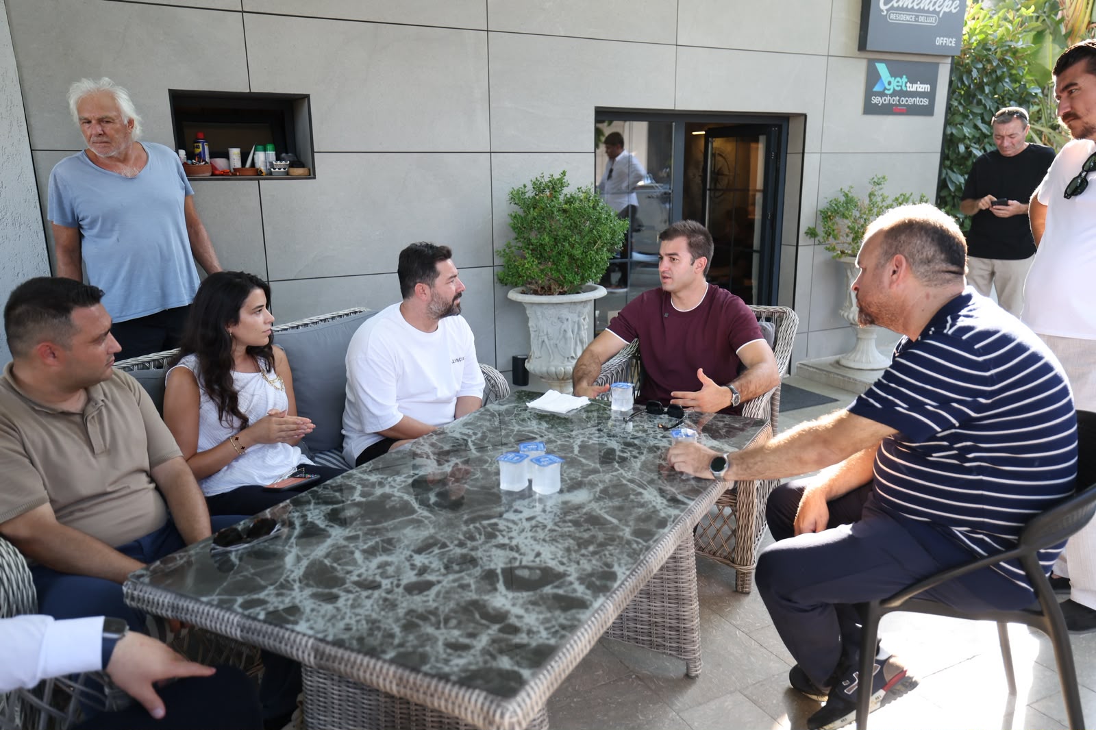 Bodrum Belediye Başkanı Mandalinci, Geriş Mahallesi’nde incelemelerde bulundu