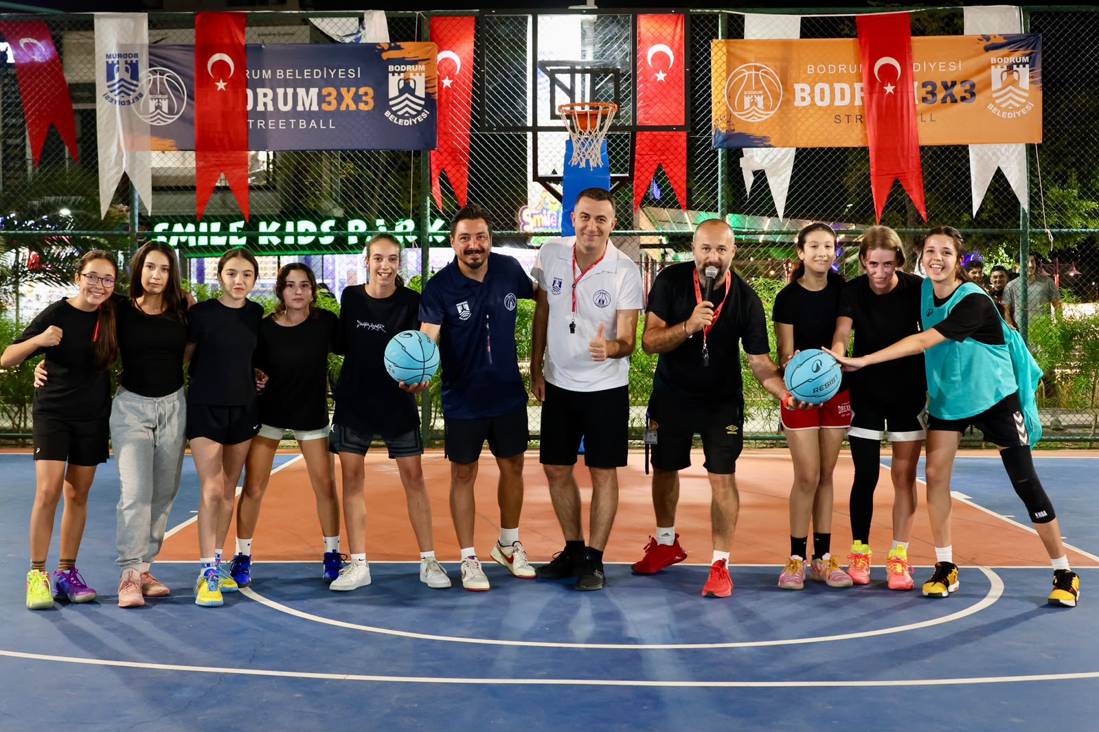 Bodrum 3×3 Streetball turnuvası Turgutreis’te başladı