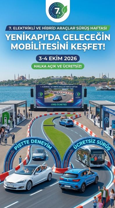 Elektrikli araç sahipleri Yenikapı’da buluşuyor