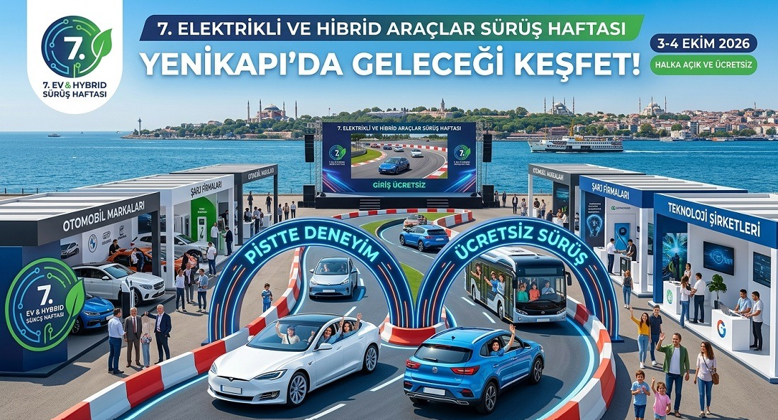 Elektrikli araç sahipleri Yenikapı’da buluşuyor