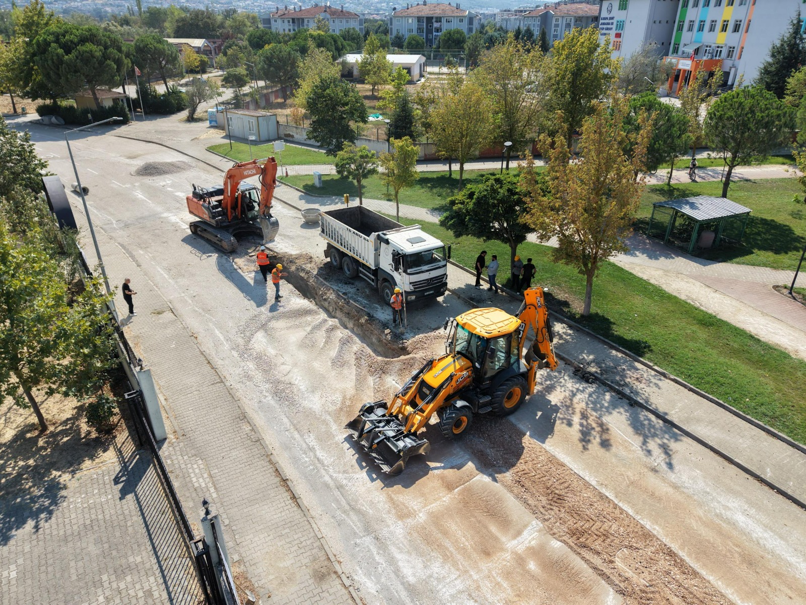 Bursa’da Kayapa TOKİ’ye yeni yağmur suyu hattı
