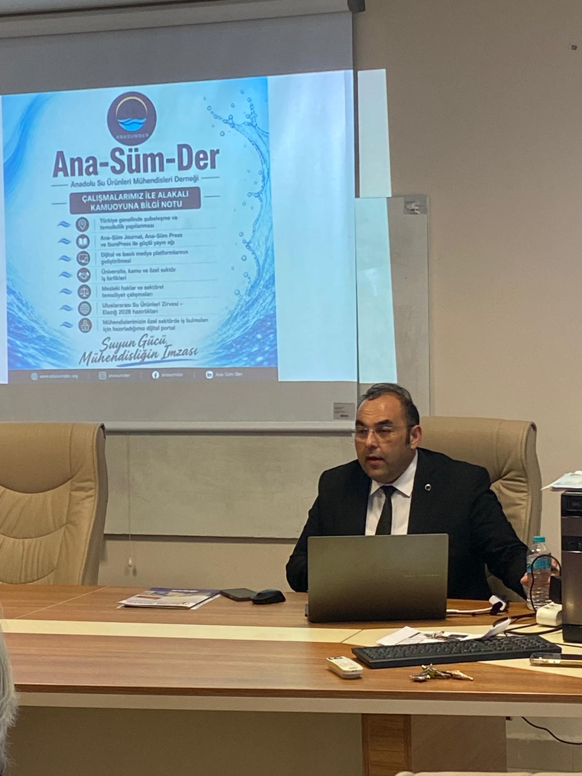 ANASUMDER Başkanı Aslan’dan su ürünleri sektörüne entegrasyon çağrısı