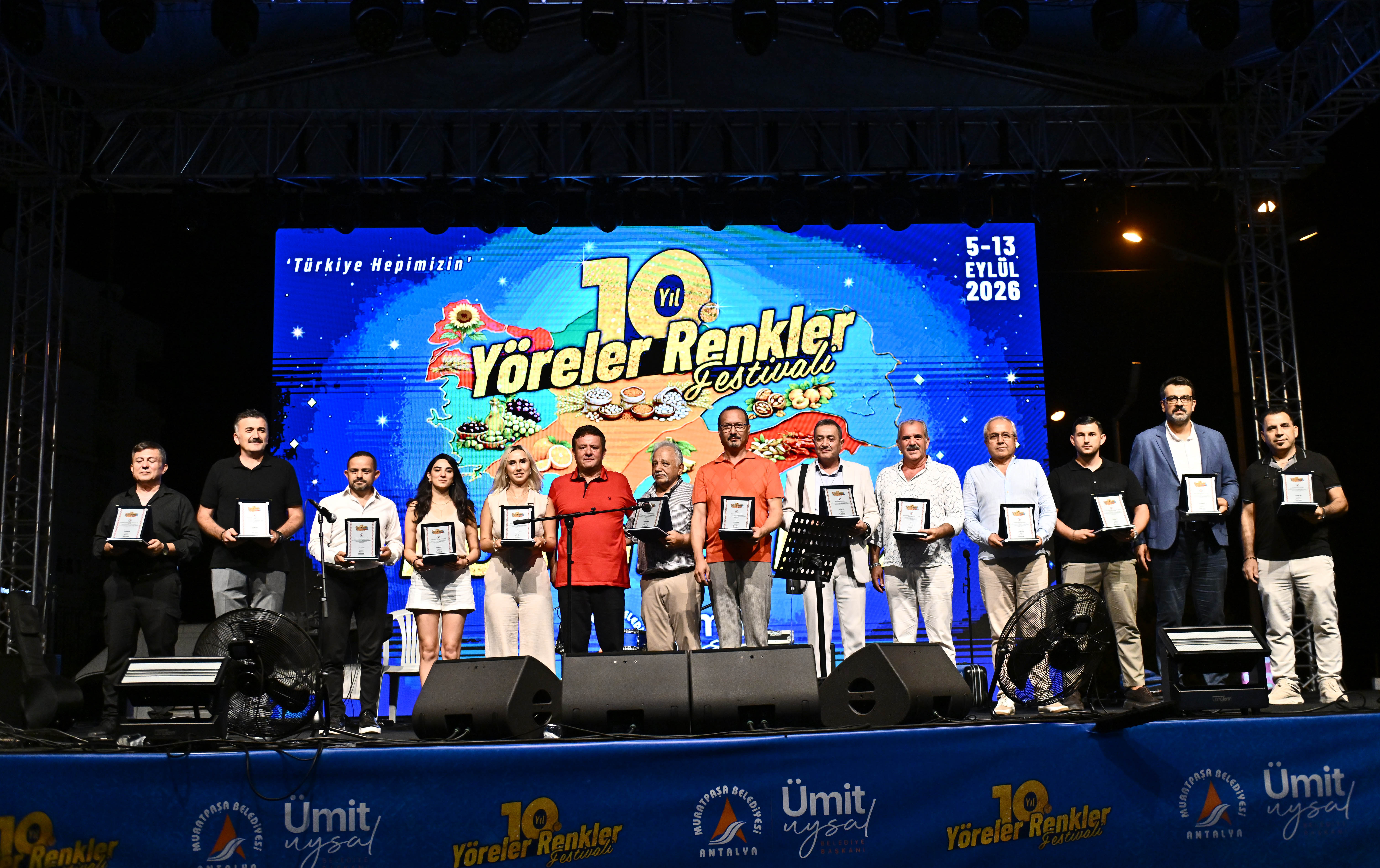 Yöreler Renkler Festivali İç Anadolu Gecesi ile devam etti