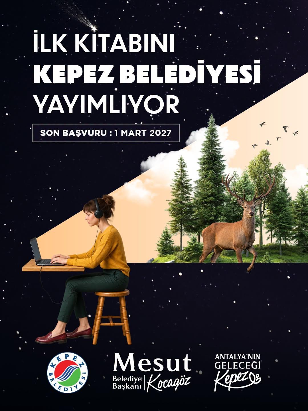 Kepez Belediyesi yazar adaylarının ilk kitabını yayımlayacak