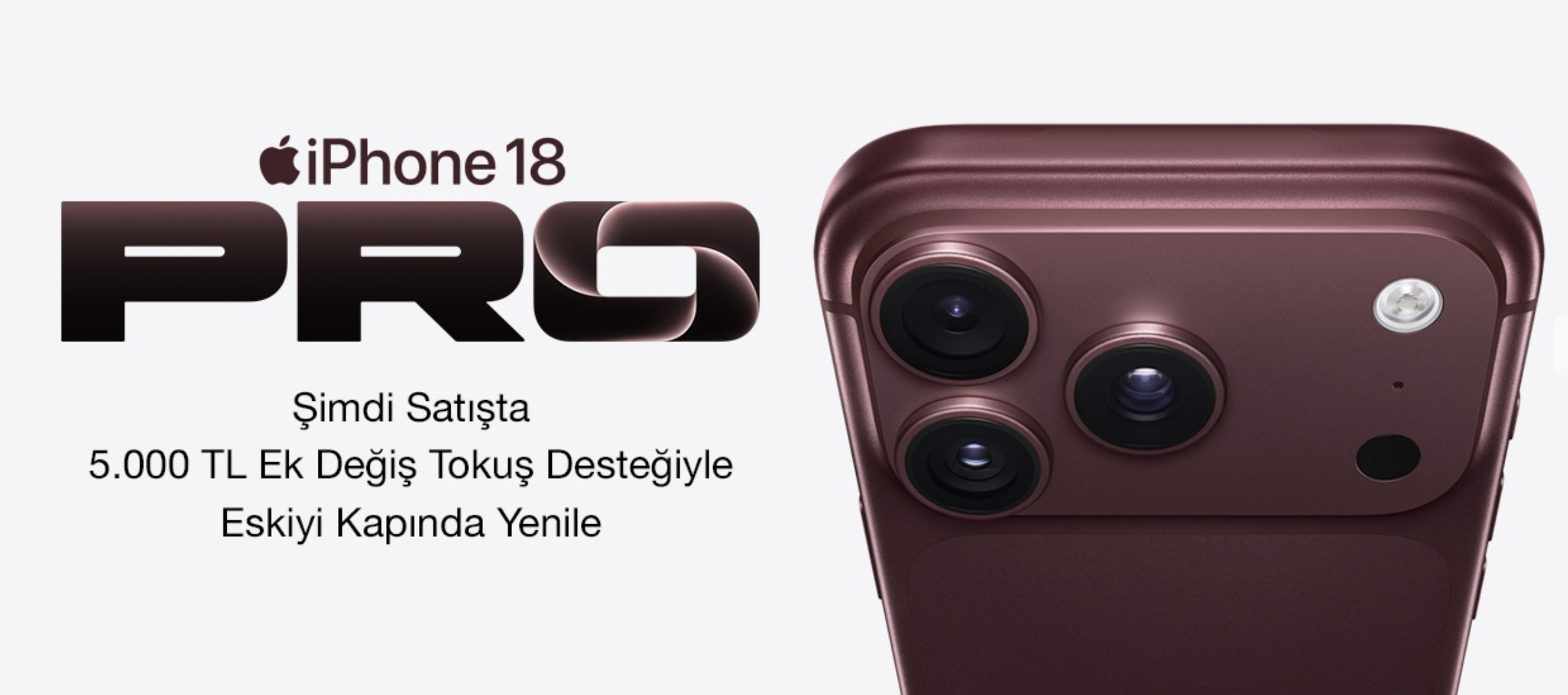 Yeni iPhone 18 Pro modelleri Hepsiburada’da satışta