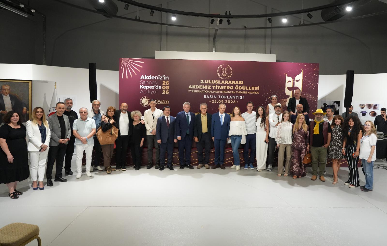 Kepez’de Uluslararası Akdeniz Tiyatro Ödülleri için geri sayım başladı