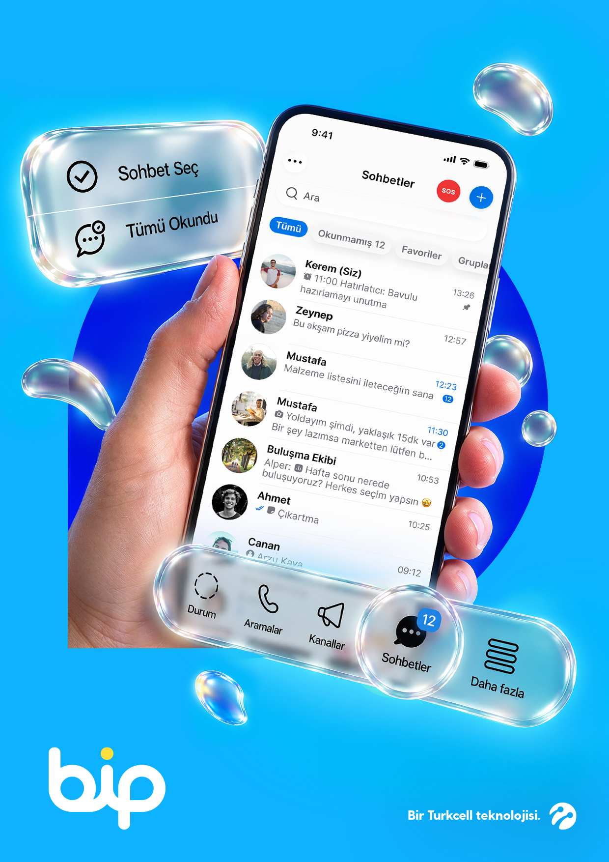 BiP’ten iPhone için bir yenilik daha: Liquid Glass deneyimi