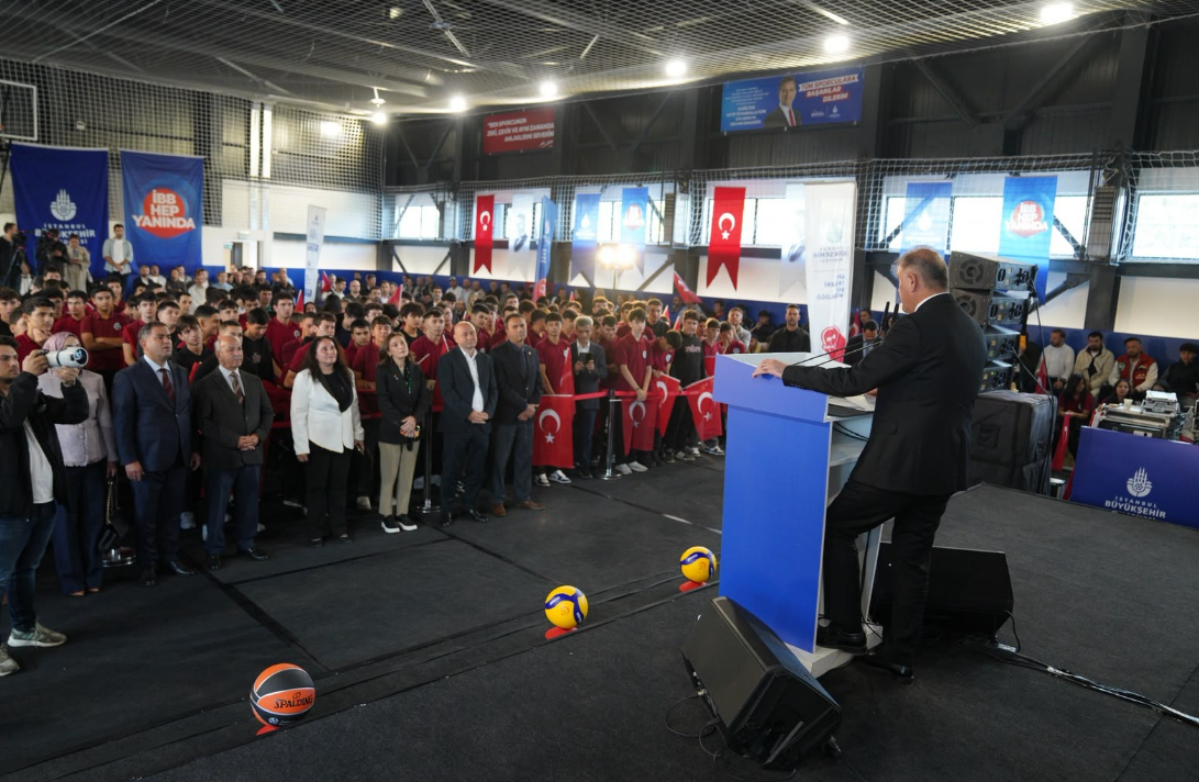 Pendik Borsa İstanbul MTAL Spor Salonu hizmete açıldı