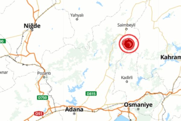 Adana’da deprem