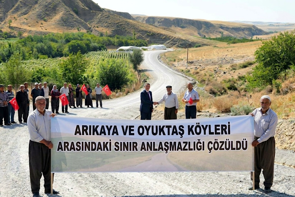 Kozluk’ta iki köy arasındaki sınır anlaşmazlığı çözüldü