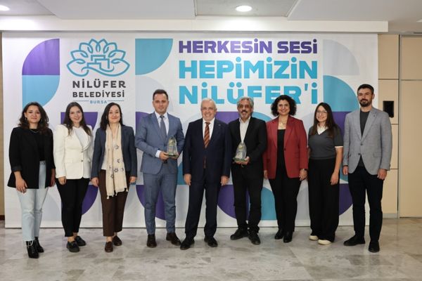 Nilüfer Belediyesine sürdürülebilirlik projeleriyle iki ödül