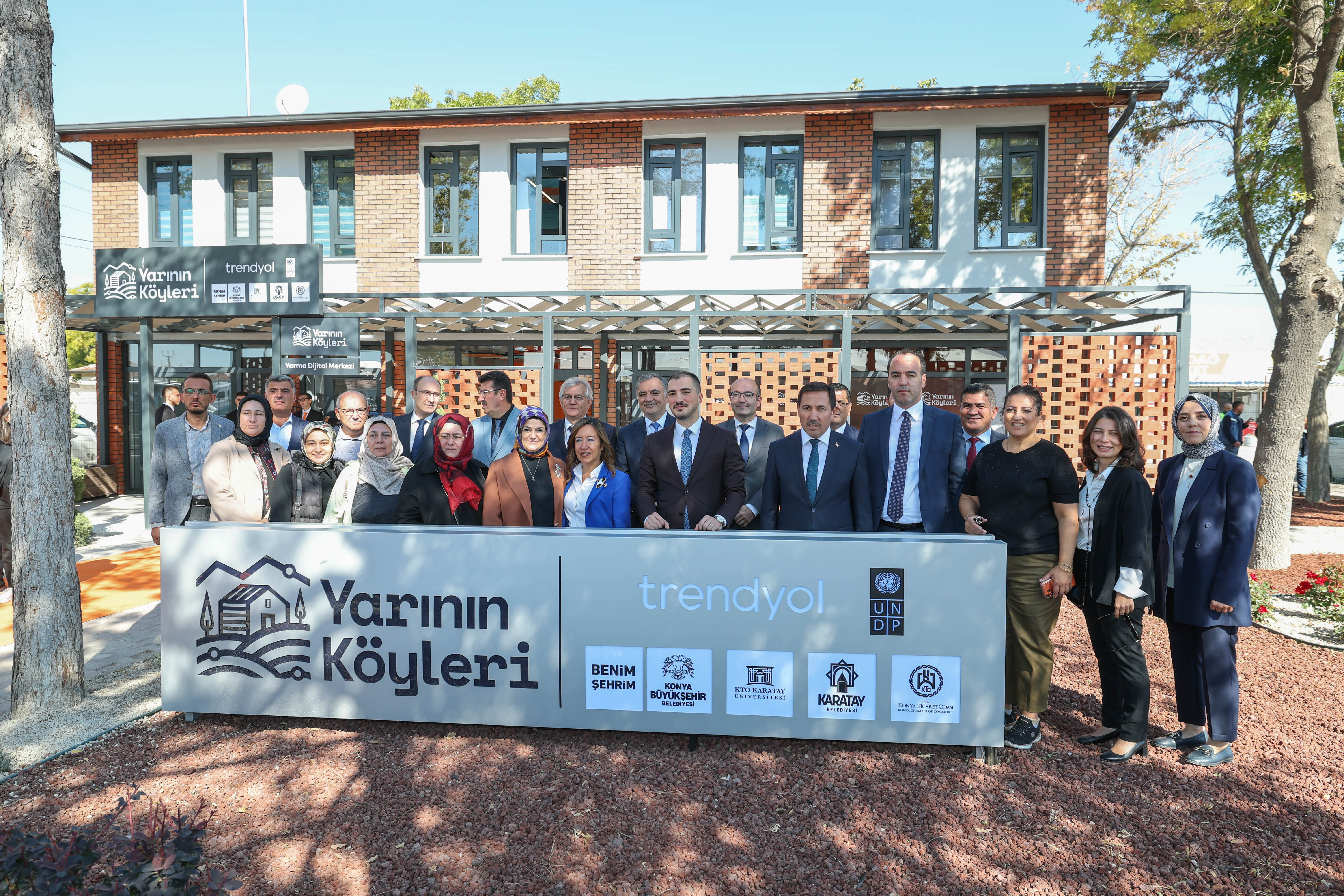 Yarının Köyleri’nin Altıncı Dijital Merkezi Konya Yarma’da açıldı