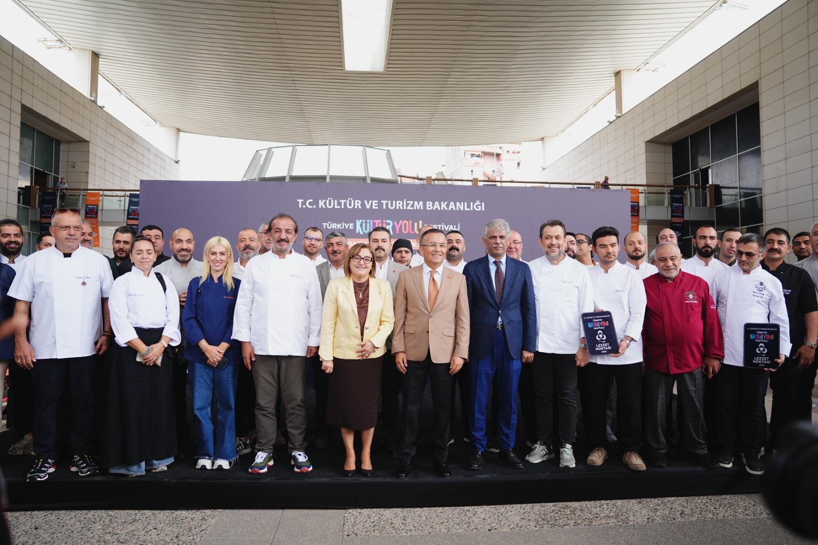 GastroAntep Kültür Yolu Festivali Gaziantep’te başladı