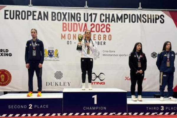 Sudem Temuçin, Avrupa Boks Şampiyonası’nda bronz madalya kazandı
