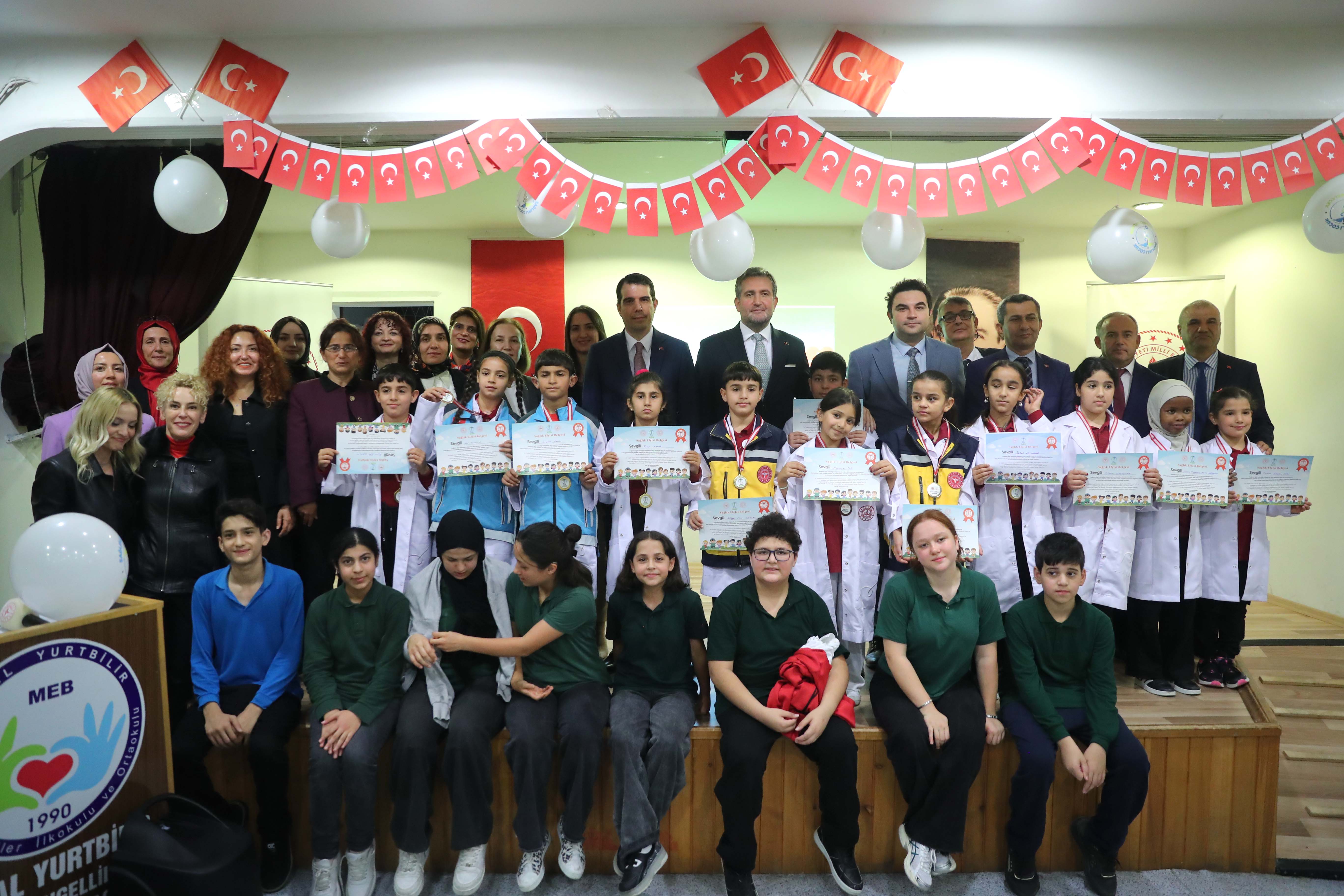 Ankara’da 100 işitme engelli öğrenci sağlık elçisi oldu