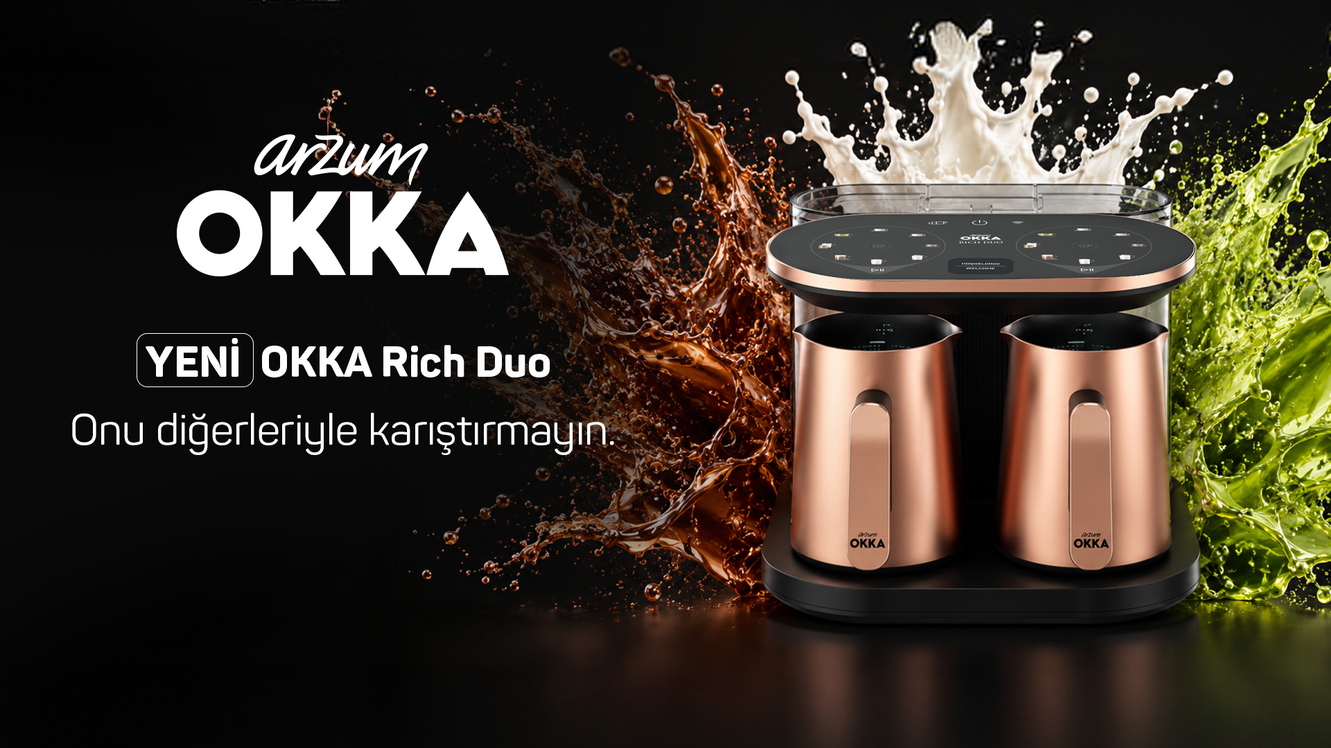 Arzum OKKA Rich Duo ile kahvede yeni dönem