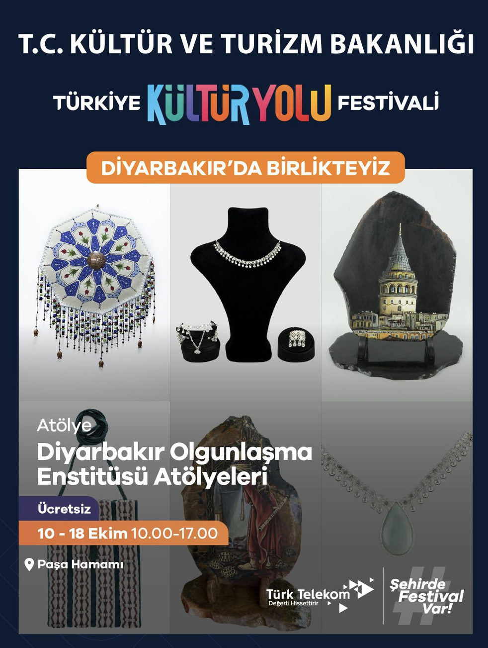 Diyarbakır, Türkiye Kültür Yolu Festivali’nin 22. durağı olacak