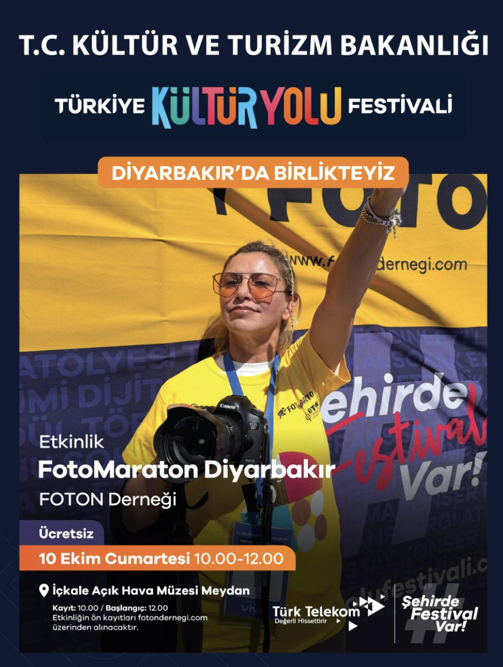 Diyarbakır, Türkiye Kültür Yolu Festivali’nin 22. durağı olacak