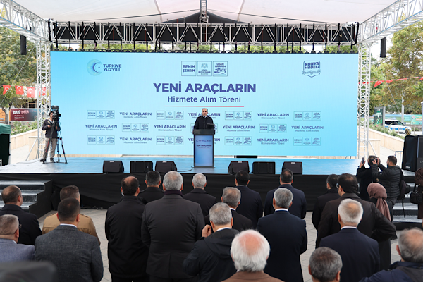 Büyükşehir filosuna 54 yeni araç kazandırıldı