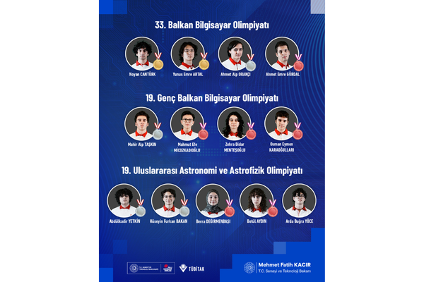 Bakan Kacır: Bilim Olimpiyatlarında tarihimizin en fazla madalyasını kazandık