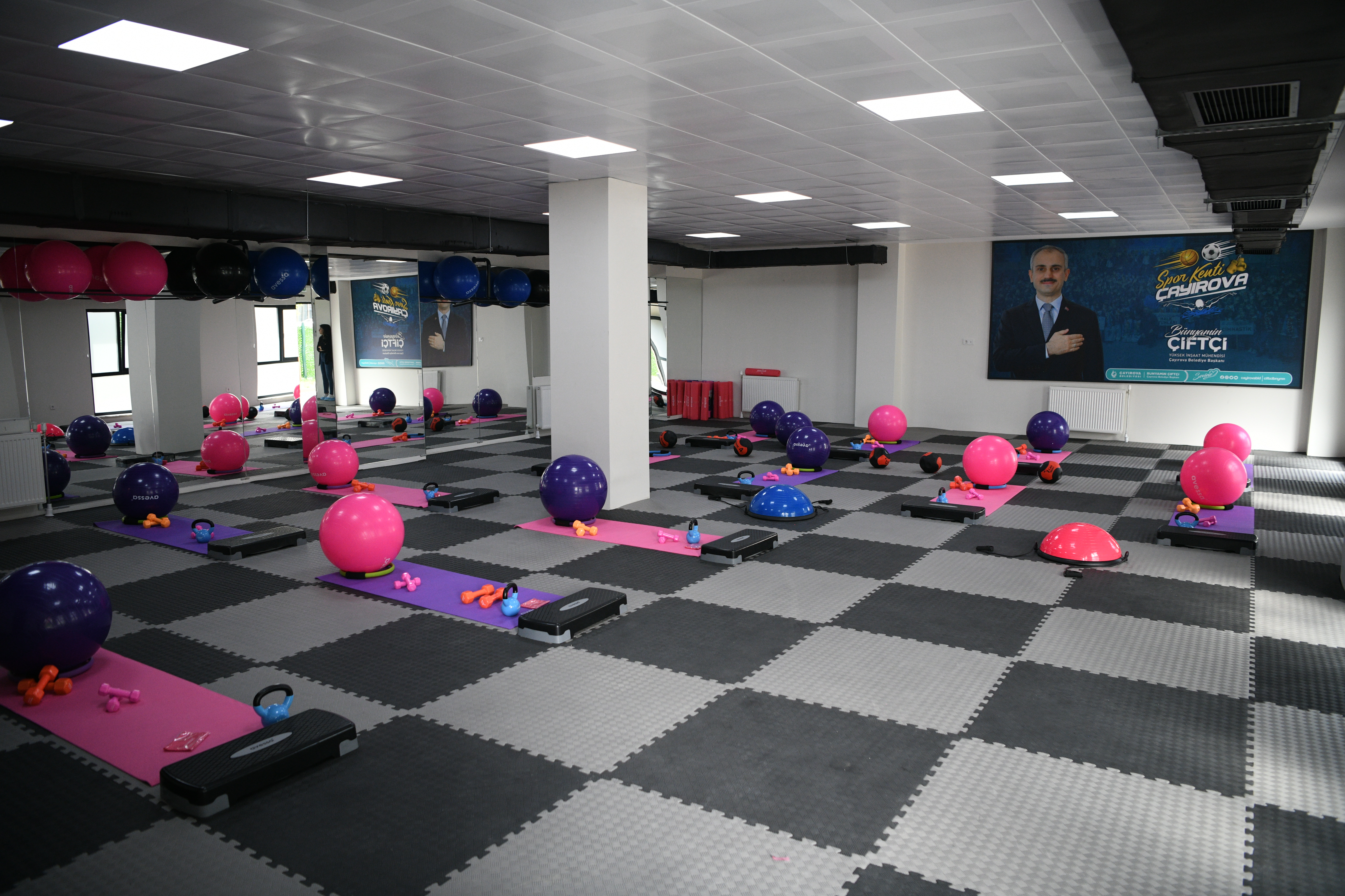 Çayırova’da kadınlara ücretsiz pilates ve kardiyo kursları