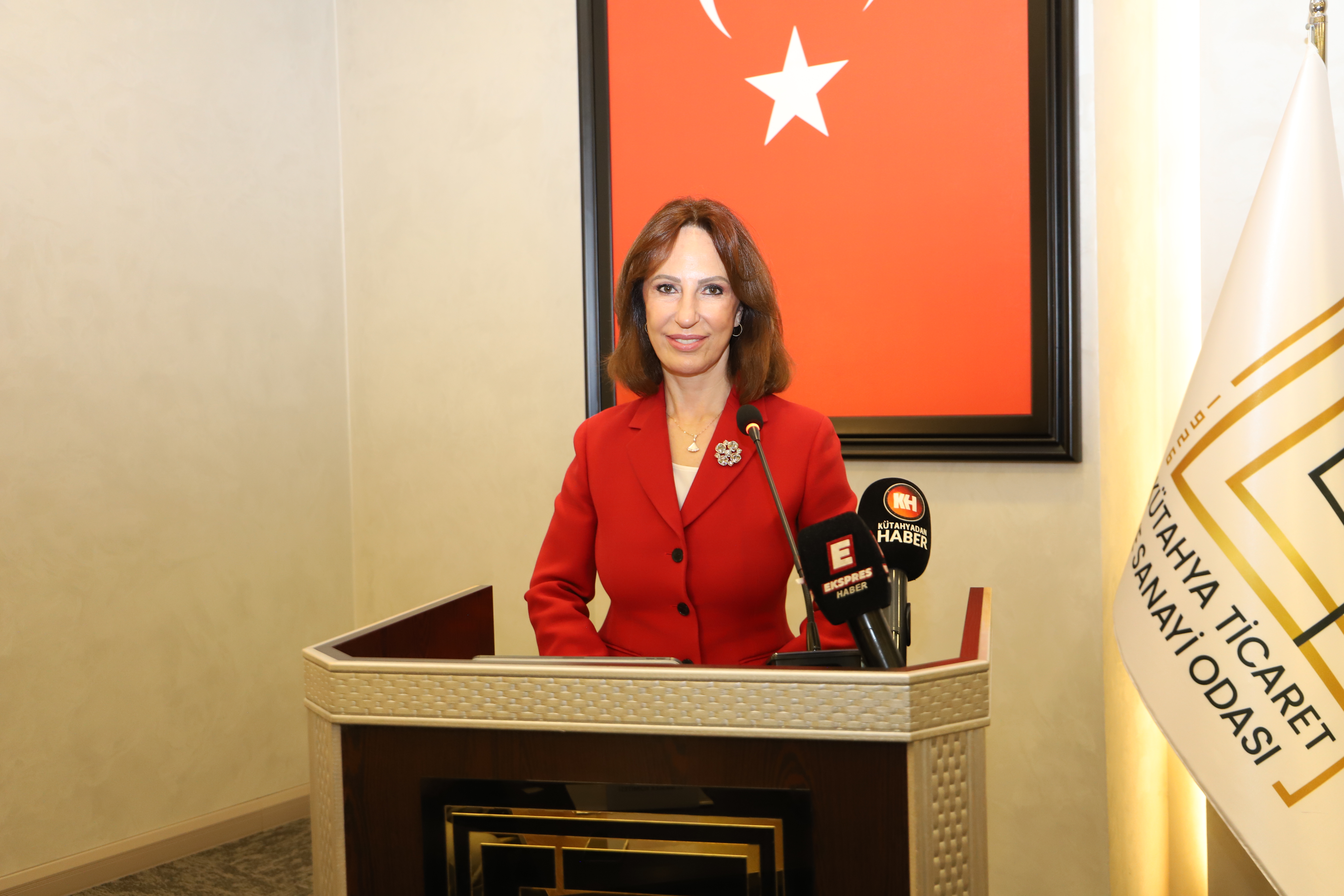 KUTSO’da Esin Güral Argat yeniden Yönetim Kurulu Başkanı seçildi