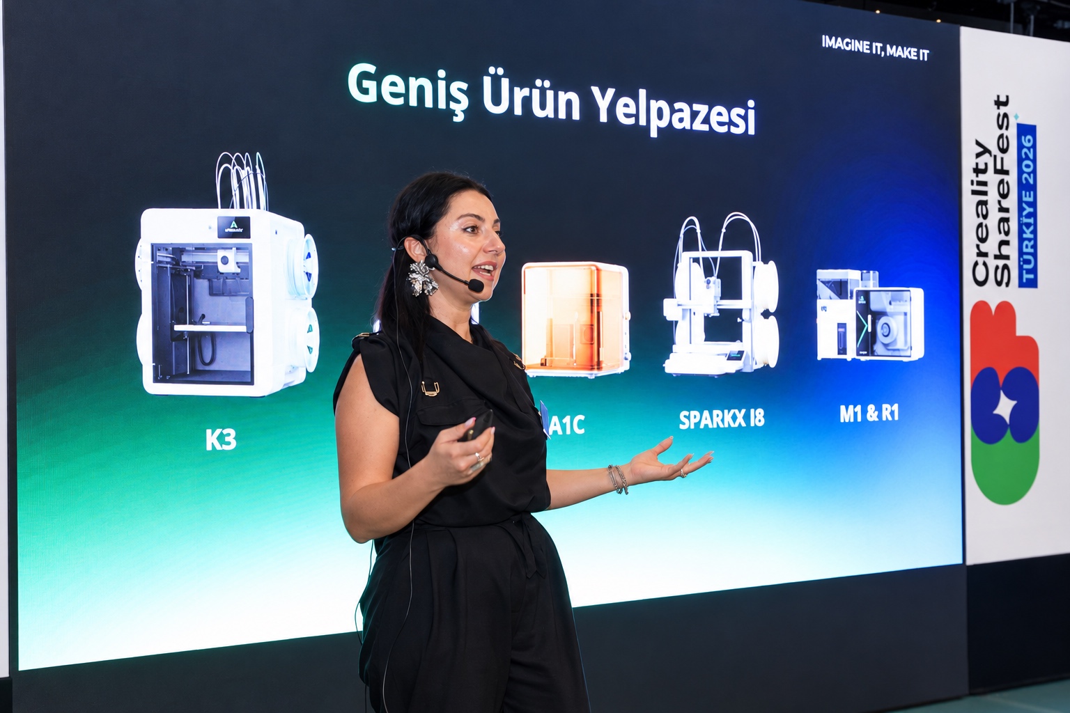 Creality, ShareFest Türkiye’de Maker topluluğunu yeni üretim teknolojileriyle buluşturdu