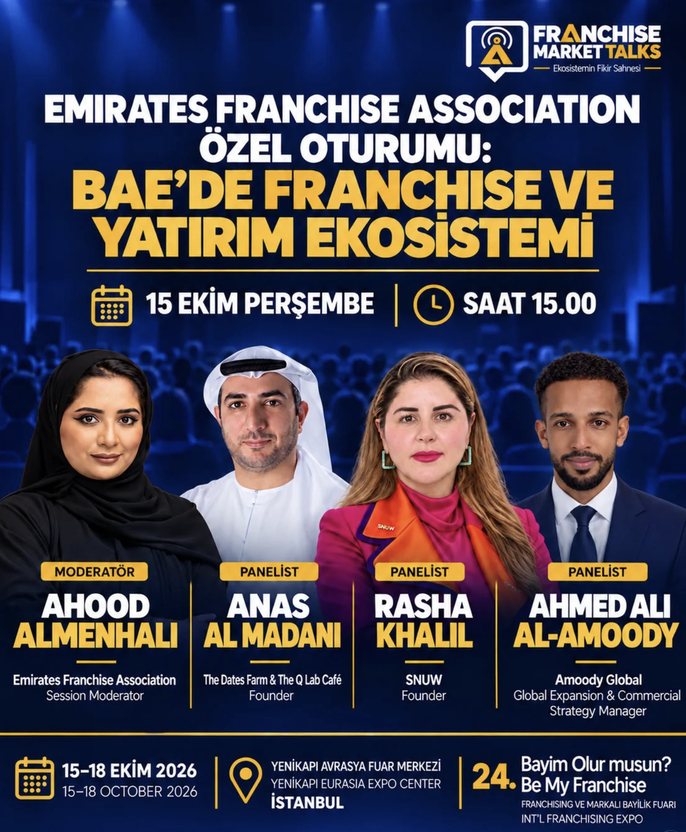 BAE ile Türkiye arasında franchise ve yatırım köprüsü